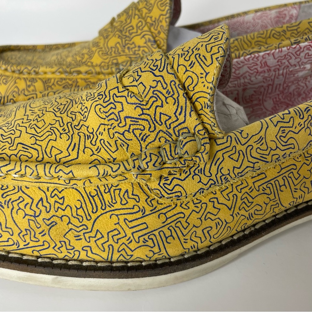Yellow Patterned Loafers - Picture 13 of 13